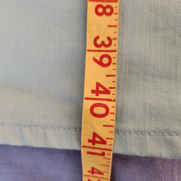 Talbots Slim Ankle Flawless Five-Pocket Aqua 12p Jeans - Picture 9 of 10